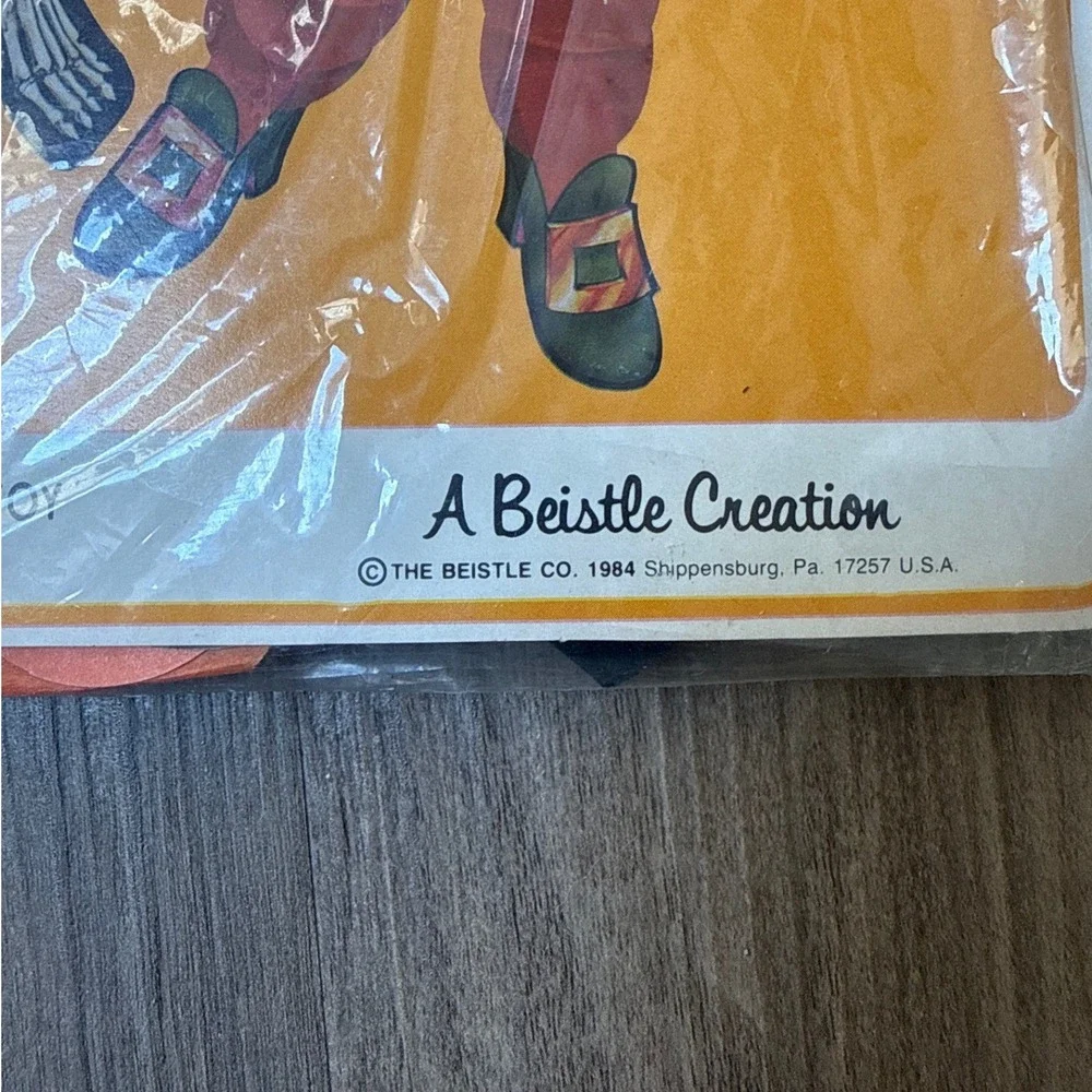 Beistle Halloween Action Dancers Vintage 1984 Decor Set Skeleton Witch Cat Ghost